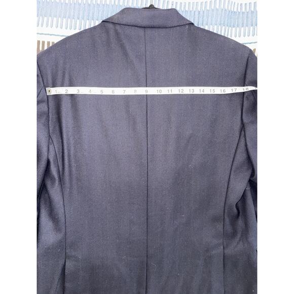 Ermenegildo Zegna Traveller Micronsphere Wool Navy Blue Suit Jacket US 42R EU 56 - Picture 9 of 11